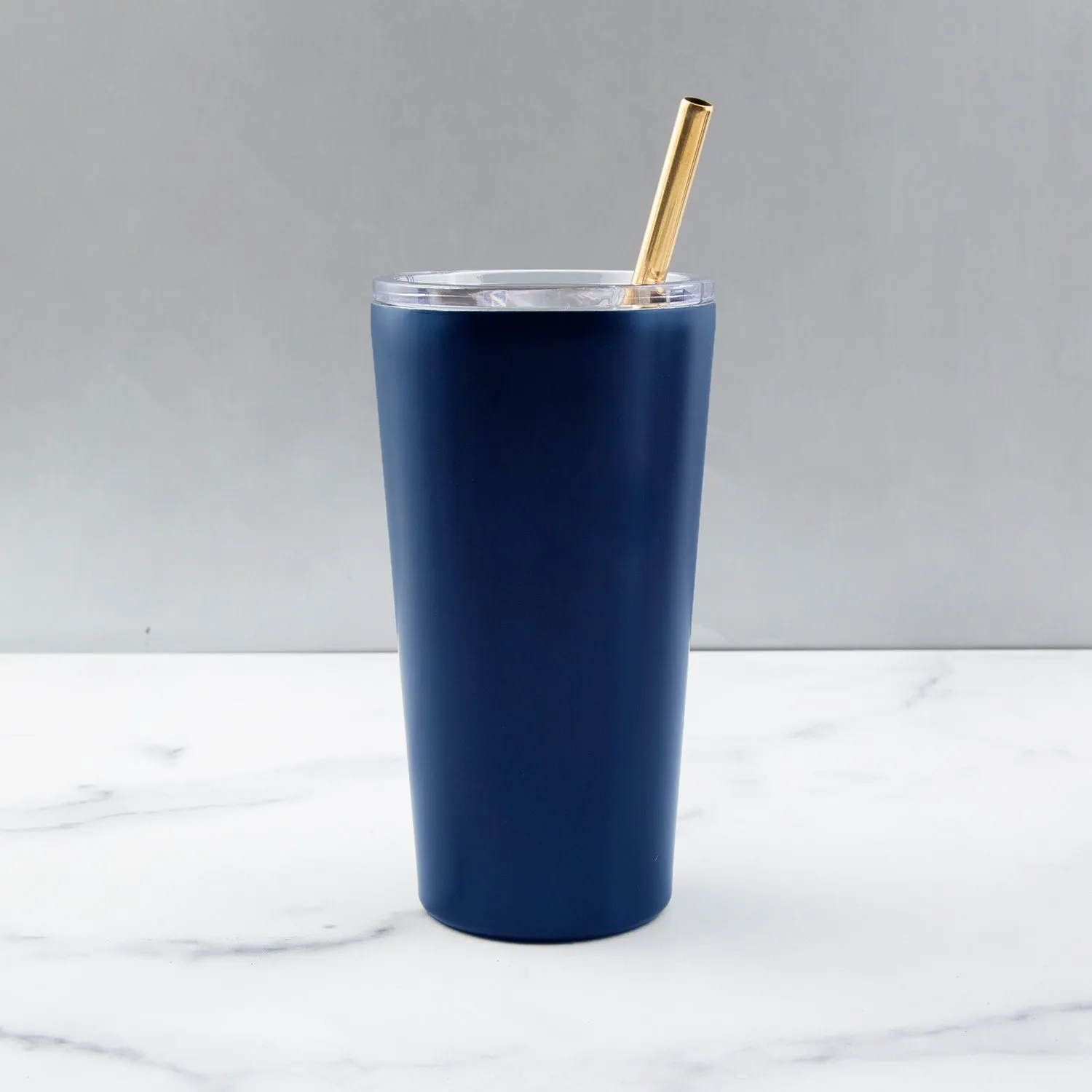 20 Oz Navy Highball Tumblers, Set Of 4