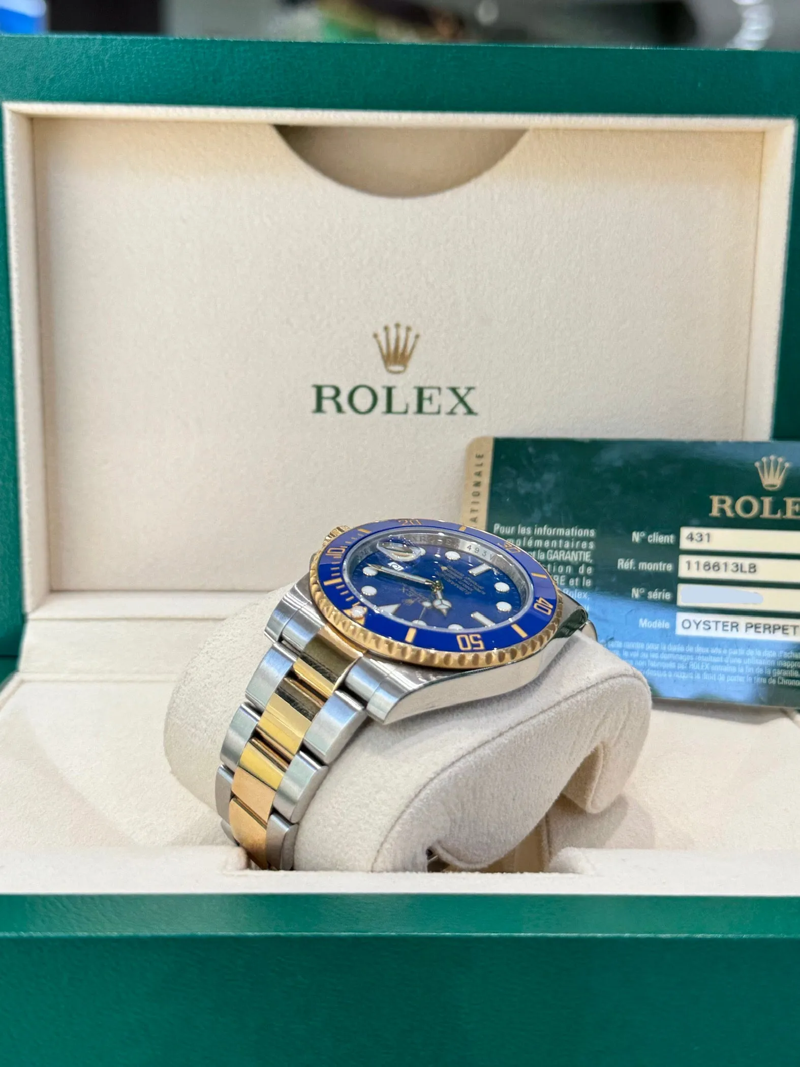 2012 Rolex Submariner 116613LB