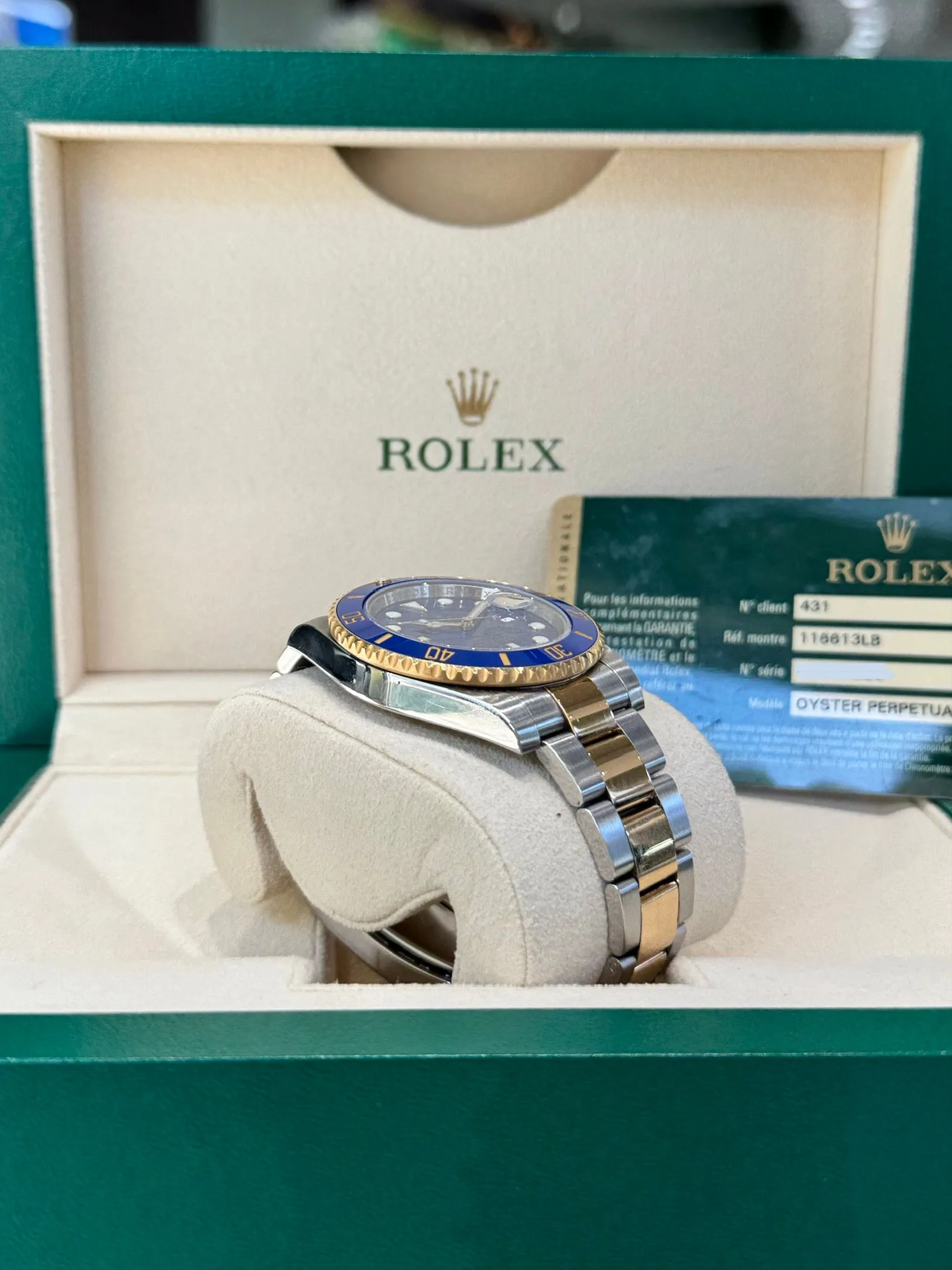 2012 Rolex Submariner 116613LB