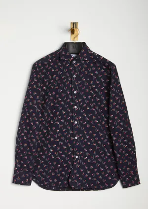 AANACAPRI FLOWER PRINTED SHIRT