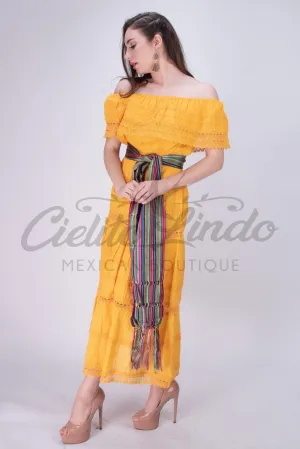 Adalia Maxi Dress Yellow