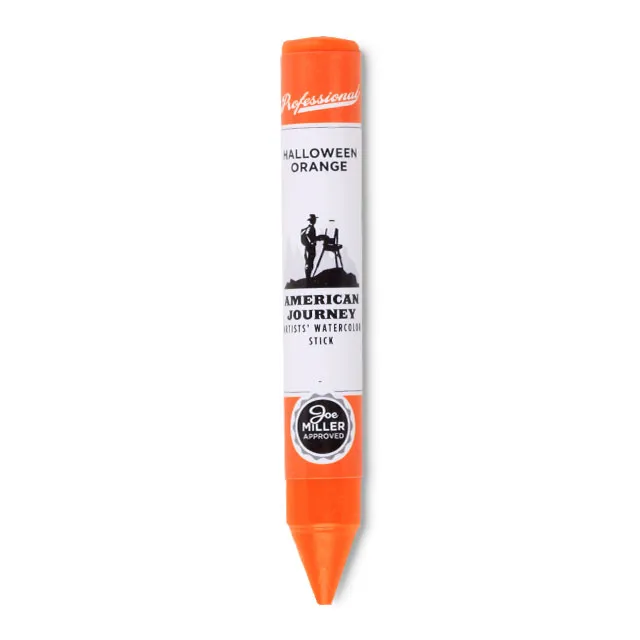 American Journey Artists' Watercolor Stick - Halloween Orange