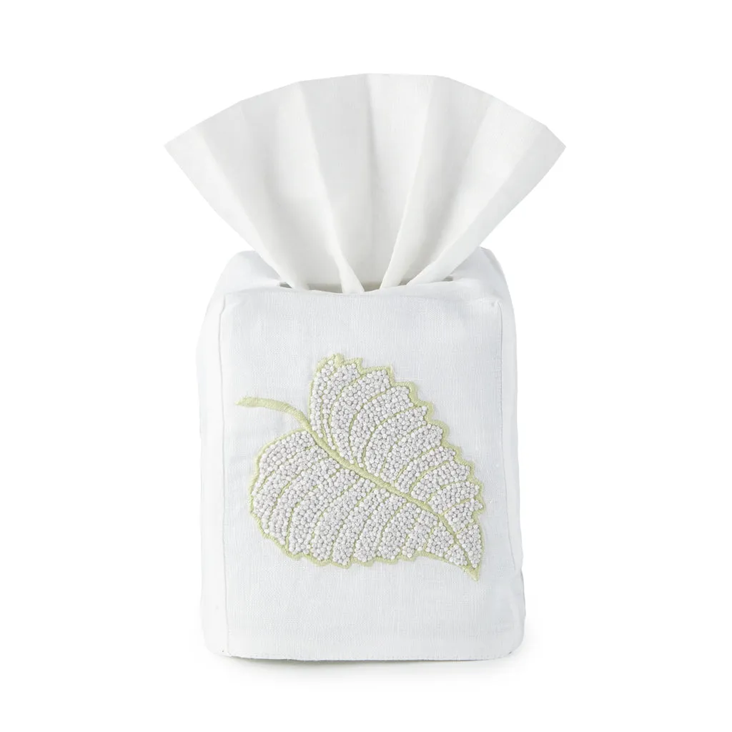 Aspen Leaf Tissue Box Cover