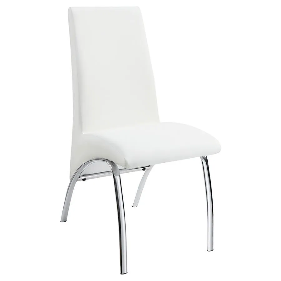 Bishop - Upholstered Dining Side Chair (Set of 2) - White