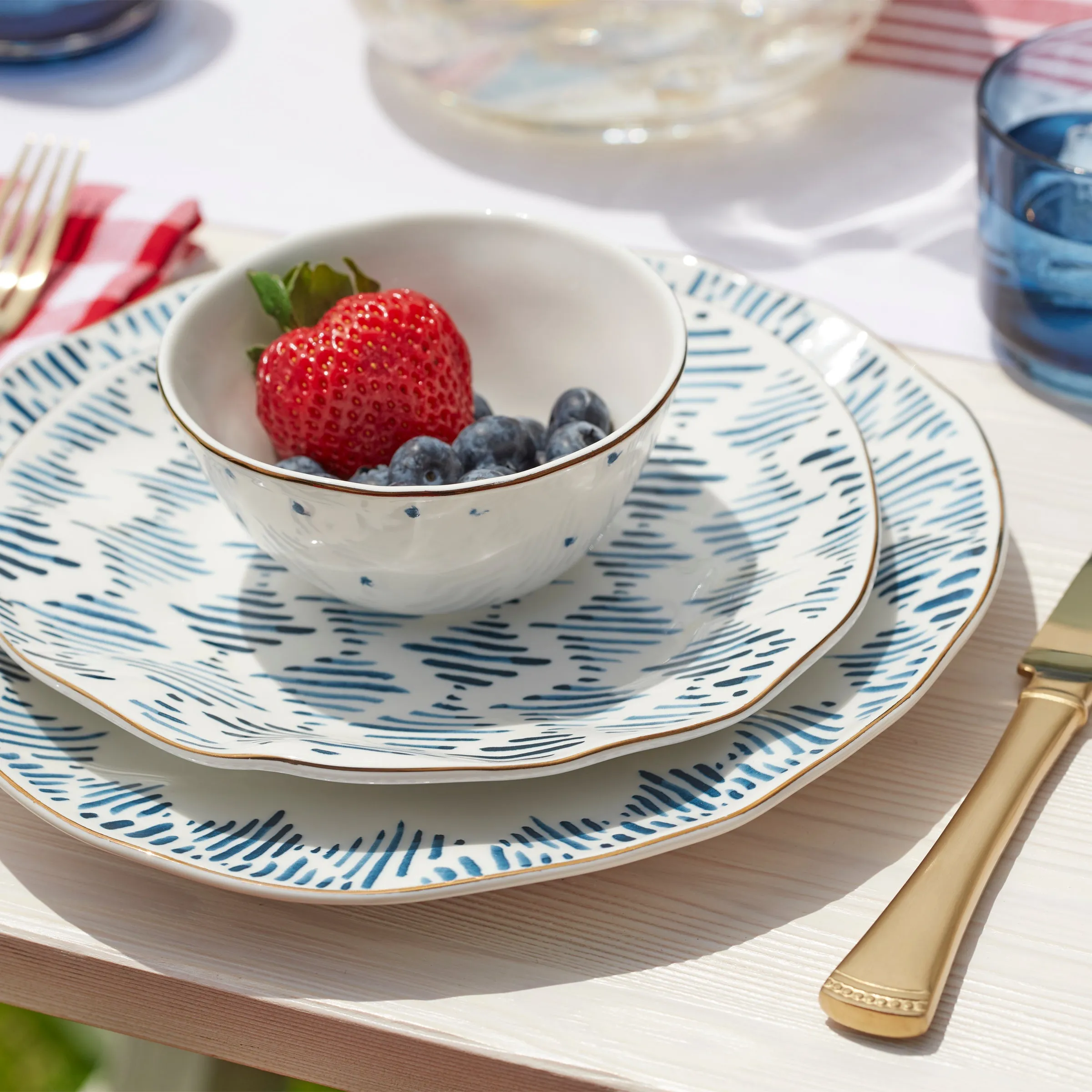 Blue Bay 12-Piece Dessert Set