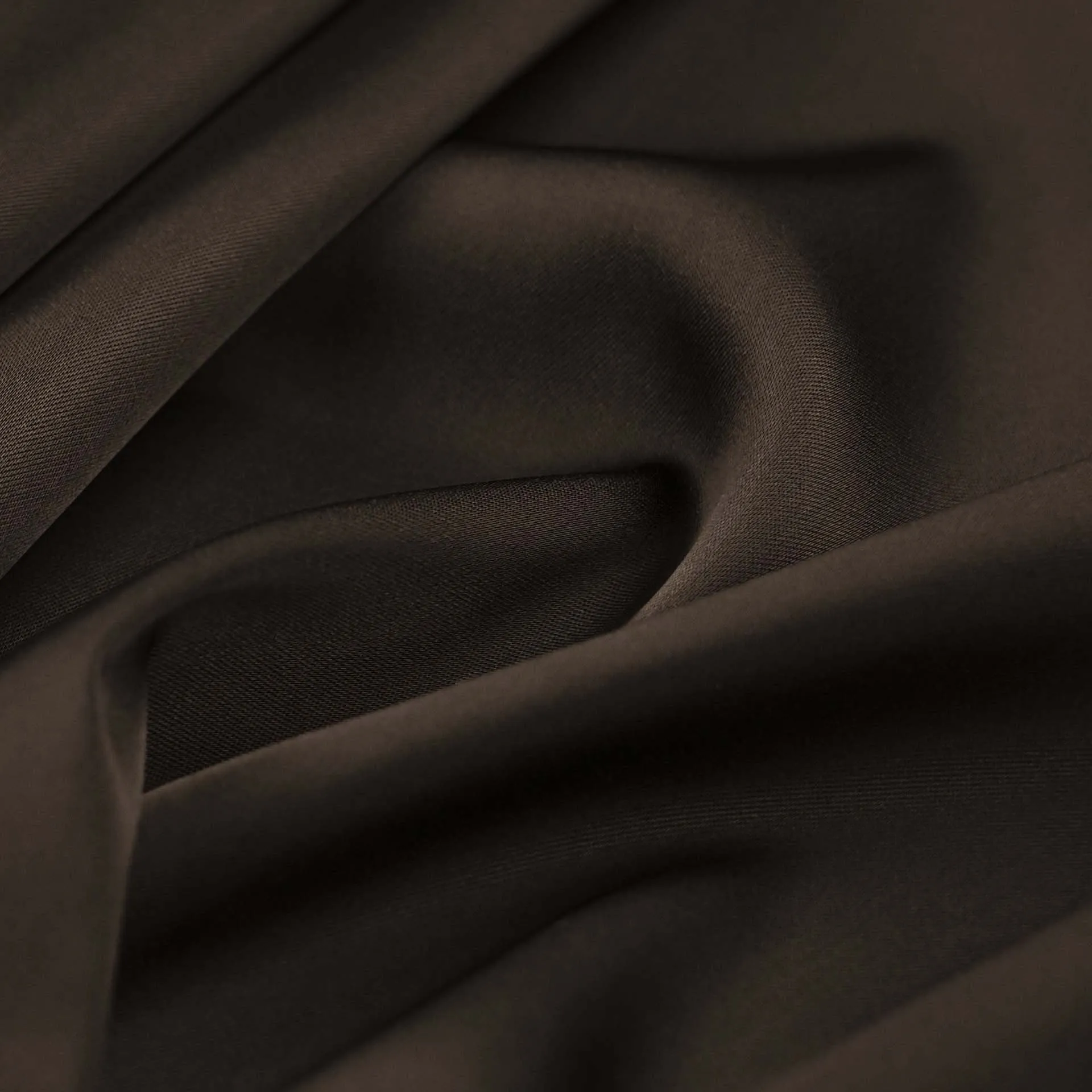 Brown Stretchy Satin Fabric 6649