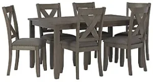 Caitbrook Dining Room Table and Chairs (Set of 7)