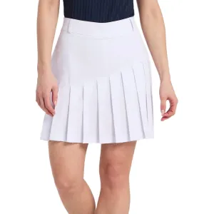 Cross Women's Solid Pleat Skort - White