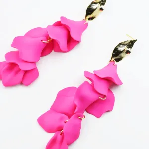 Dangle Petals Neon Pink D64