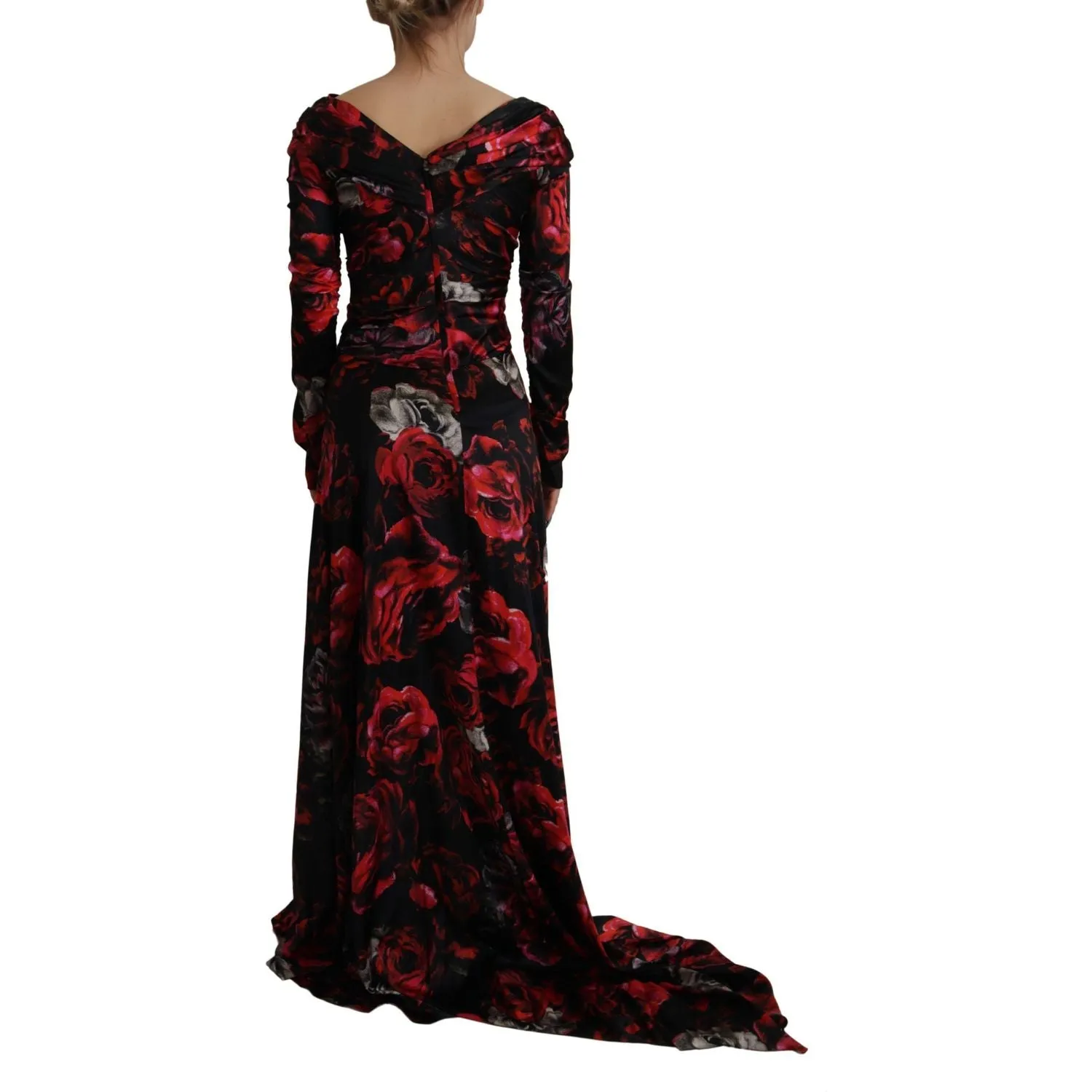 Dolce & Gabbana Elegant Floral A-Line Sheath Dress