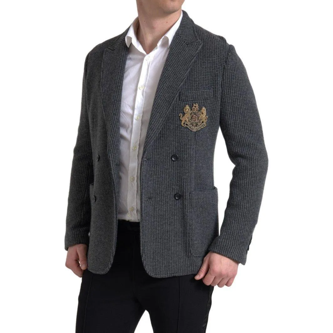 Dolce & Gabbana Elegant Slim Fit Cashmere Blazer