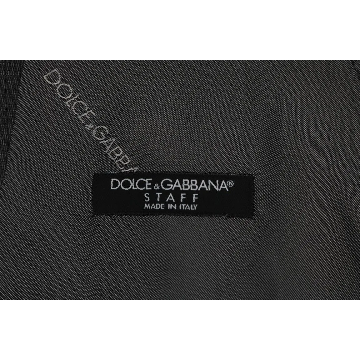 Dolce & Gabbana Sleek Gray Single-Breasted Waistcoat Vest