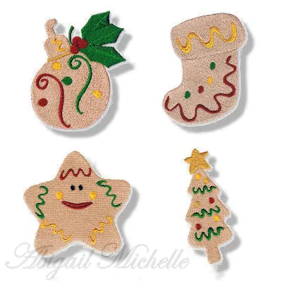 Gingerbread Cookies Ornaments- 2 Sizes