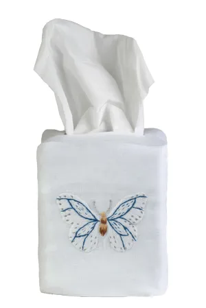 Hamptons Butterfly Tissue Box Cover