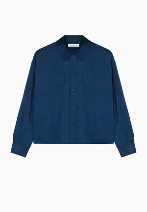 Hester Shirt in Orient Blue