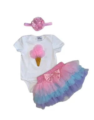 Ice Cream Princess Tutu Set