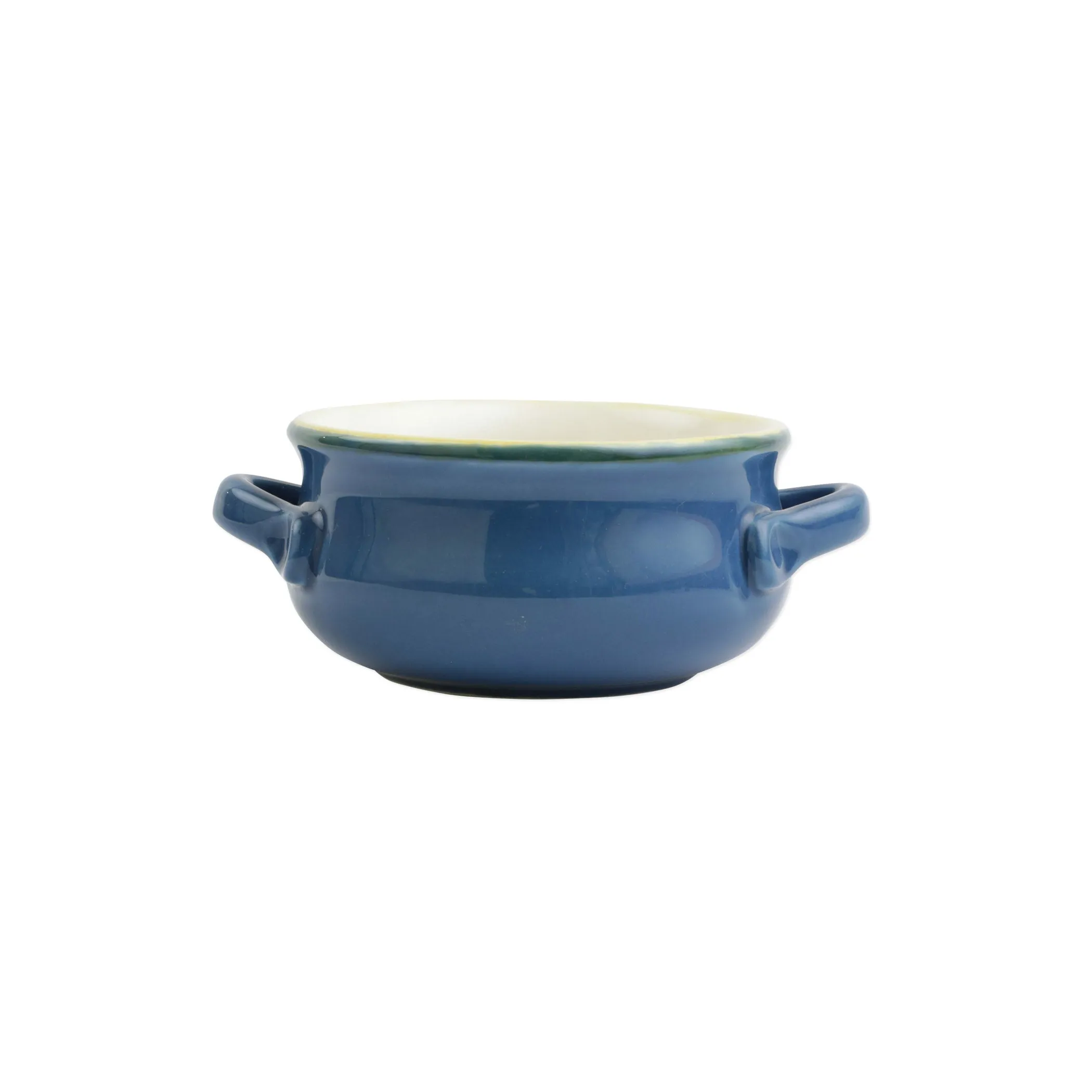 Italian Baker Small Handled Round Bakers - Blue