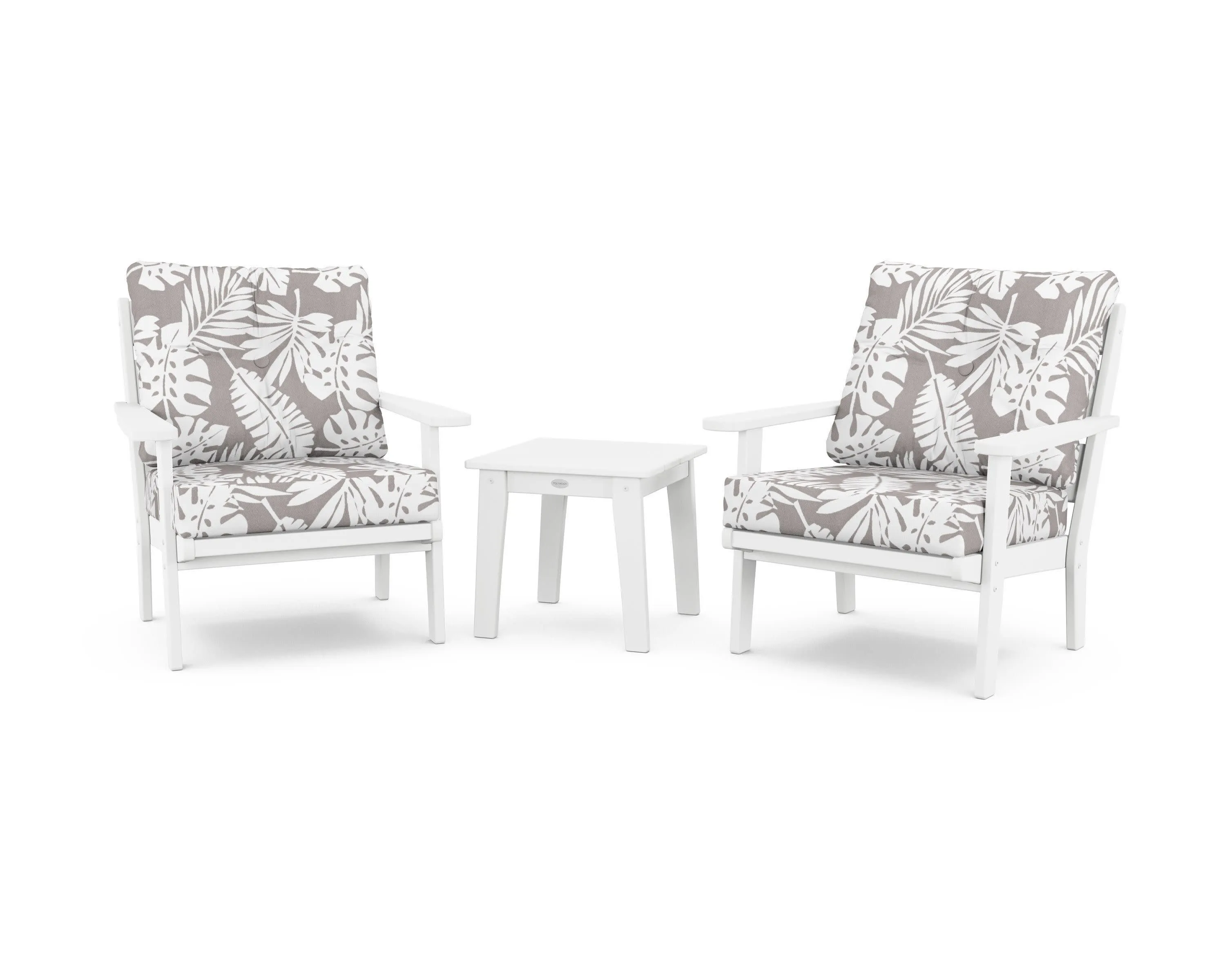 Lakeside 3-Piece Deep Seating Chair Set