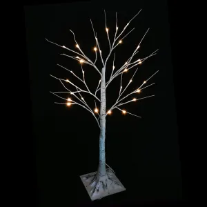 LED Warm Birch Tree Steady (90cm)