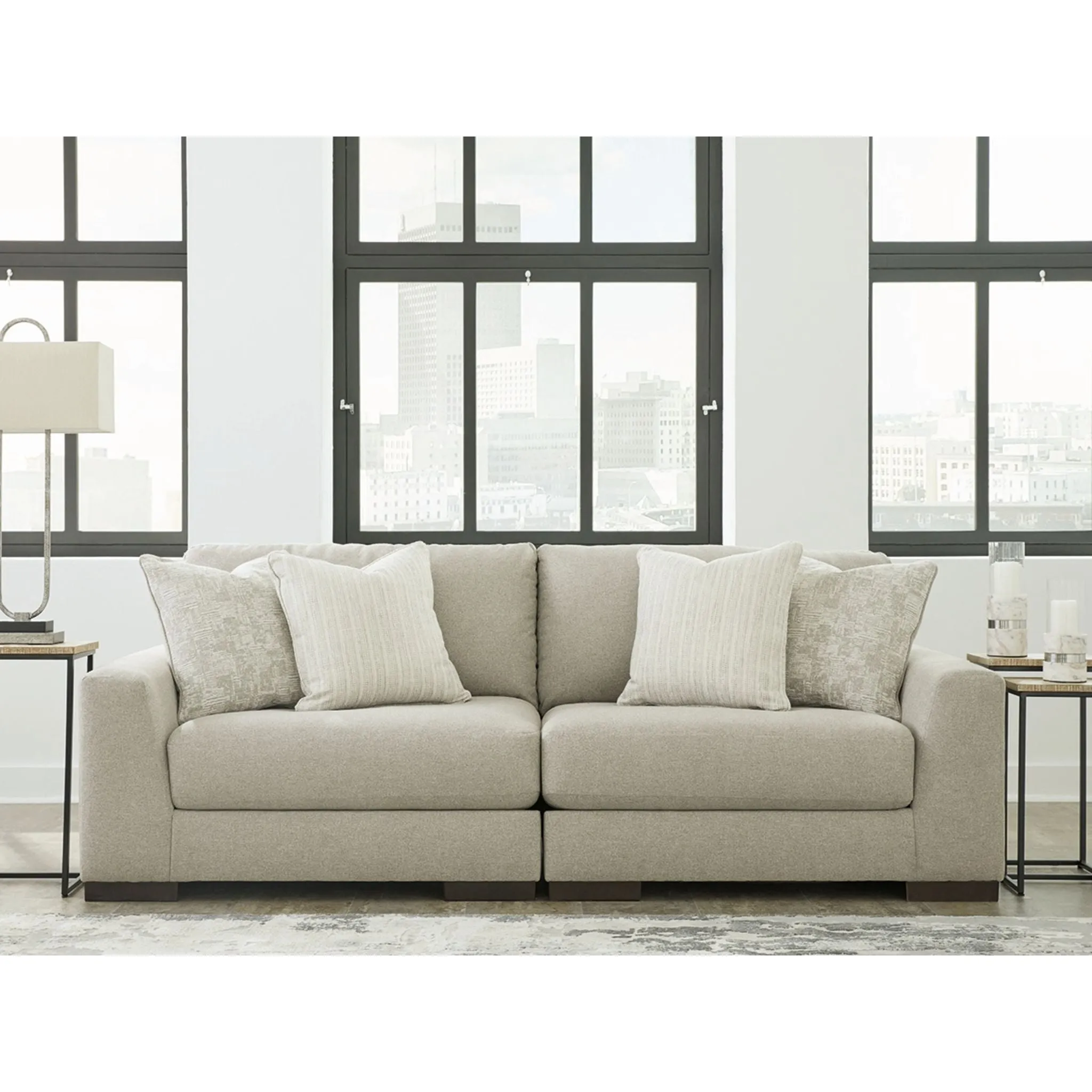 Lyndeboro-Exclusive 2 Piece Modular Sectional