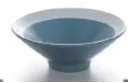 Melamine Two tone Blue & White -  Conical Bowl  D 14.8cm H 5.7cm