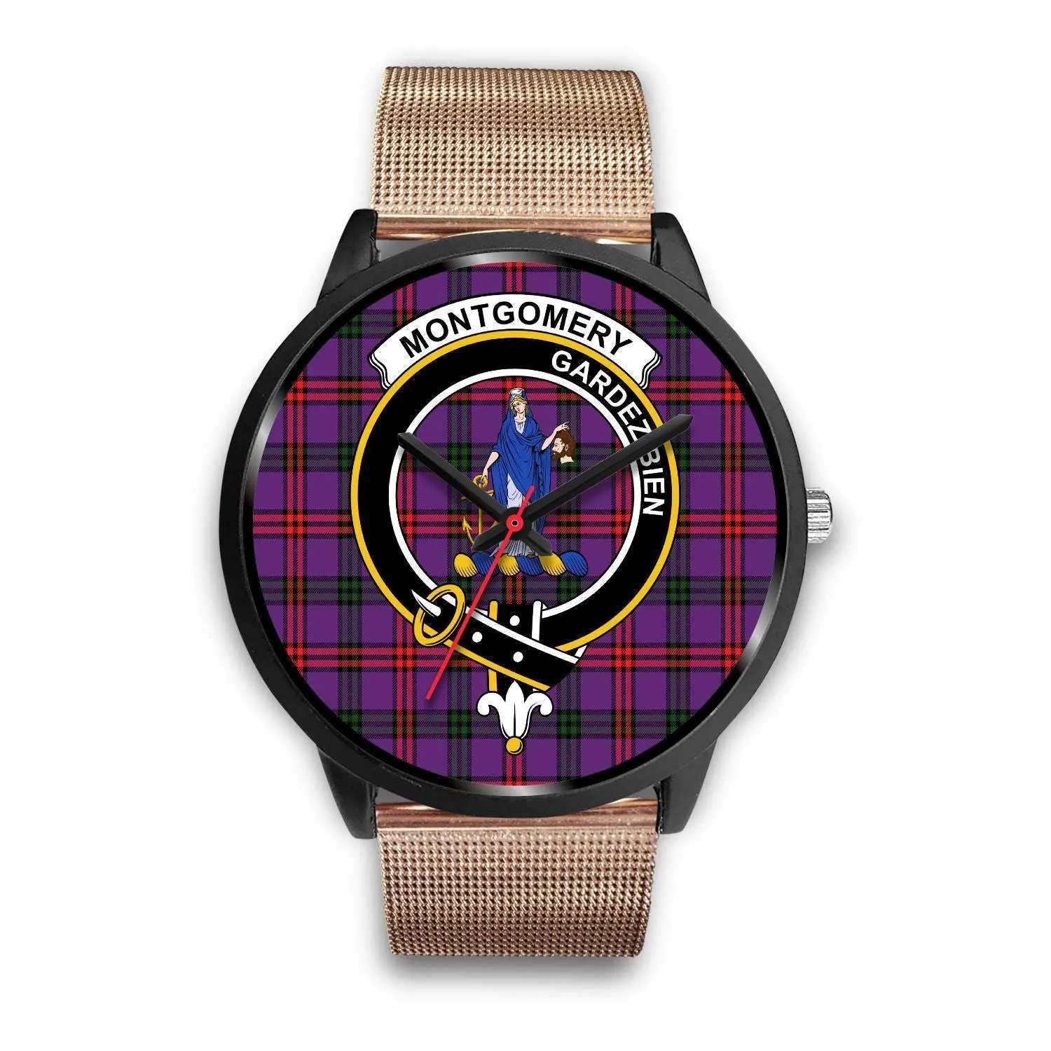 Montgomery Modern Clan Badge Tartan Black Watch