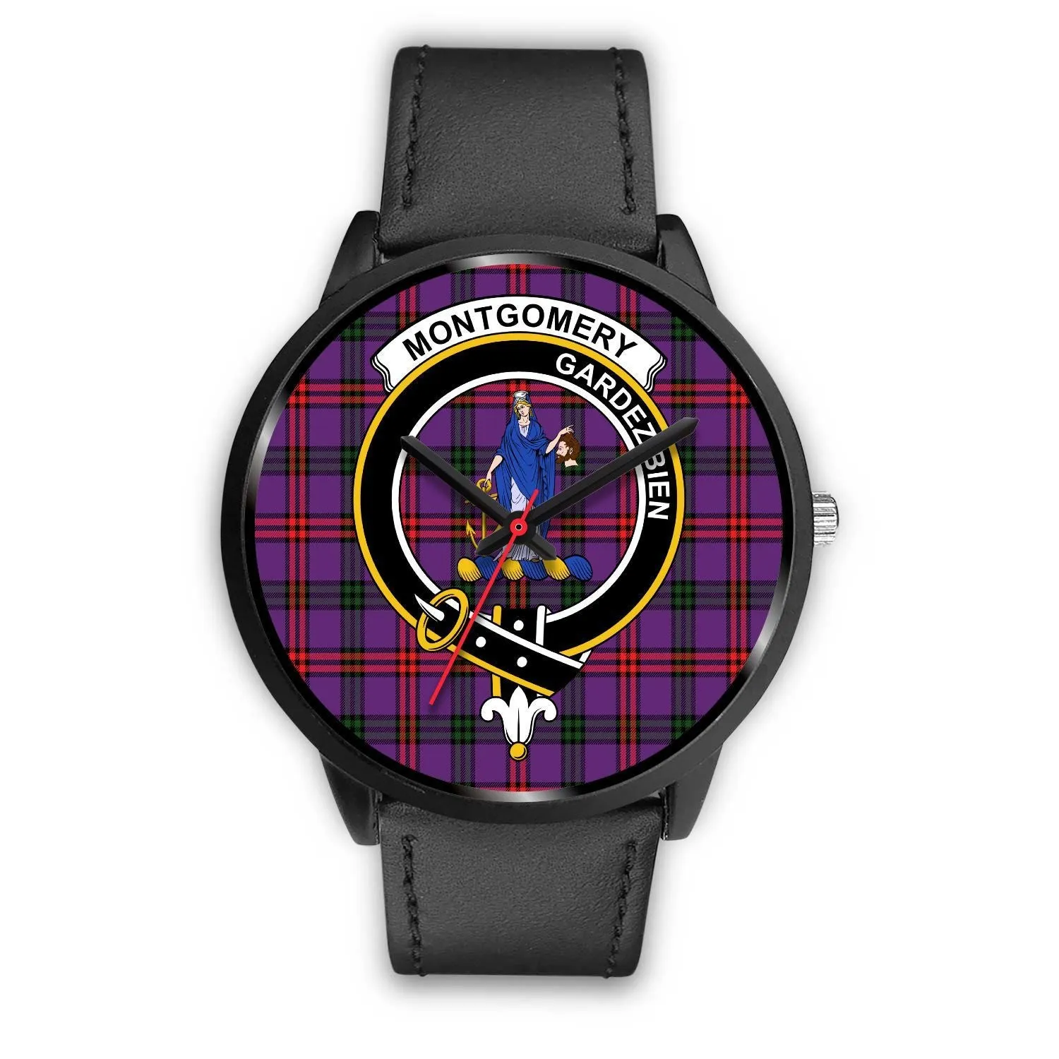 Montgomery Modern Clan Badge Tartan Black Watch