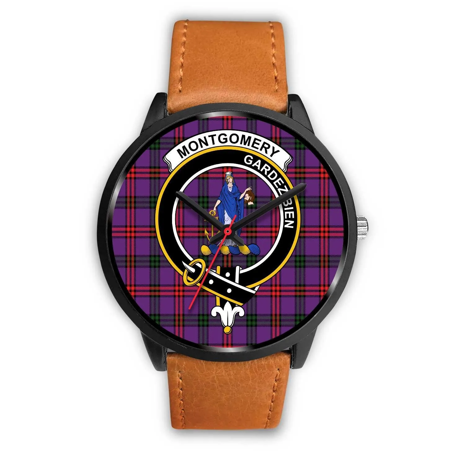 Montgomery Modern Clan Badge Tartan Black Watch