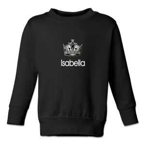 Personalized Los Angeles Kings Toddler Crewneck Sweatshirt