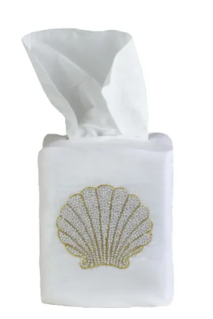 Shell Tissue Box Cover