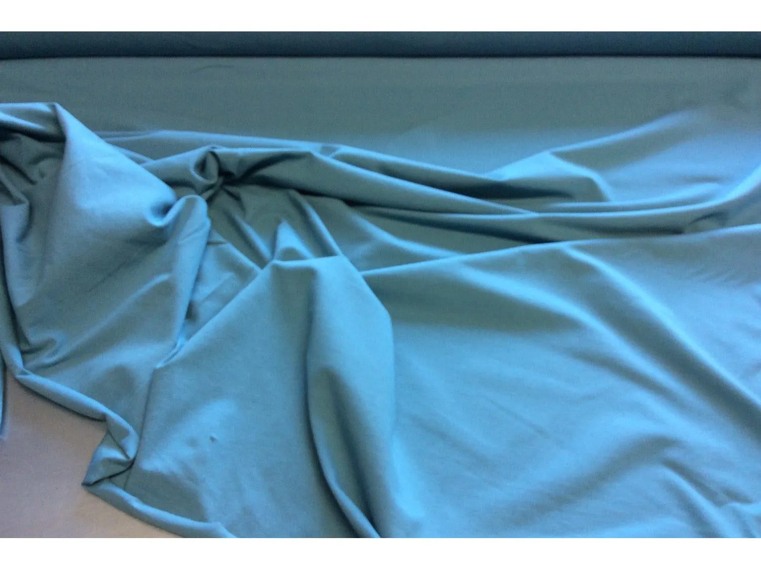 TURQUOISE Stretch Jersey - Soft Cotton Rich Jersey Fabric 190gsm 155cm